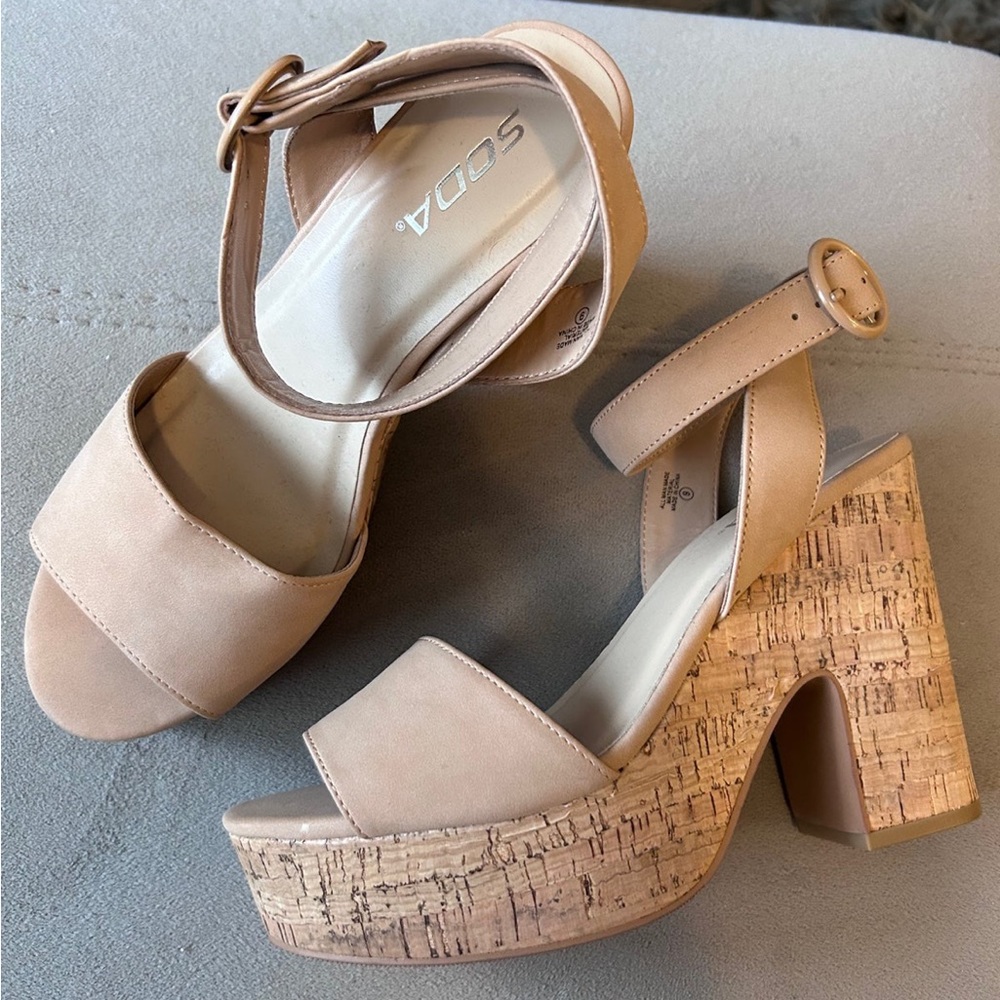 Soda Block Heel - image 1